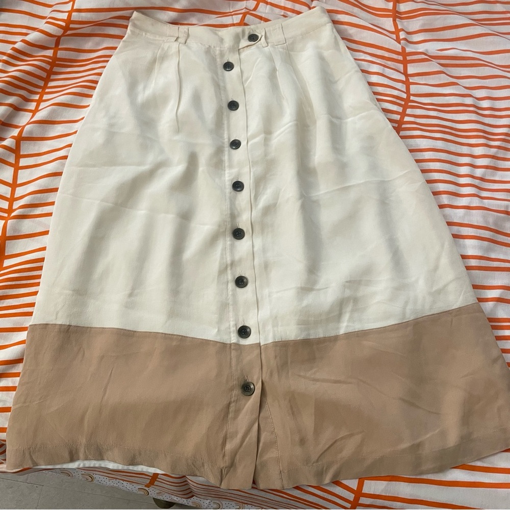Broadway & Broome silk skirt (Madewell brand)